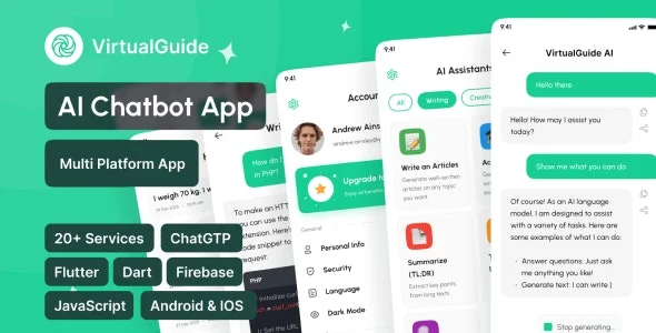 VirtualGuide : Your Intelligent AI-Powered Flutter Companion