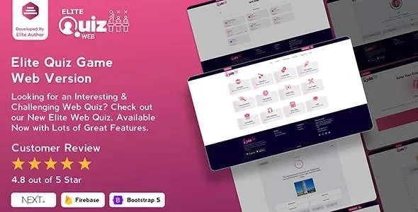 Elite Quiz – Trivia Quiz | Quiz Game – Web Version