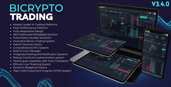 Bicrypto – Crypto Trading Platform, Binary Trading, Investments, Blog, News More!