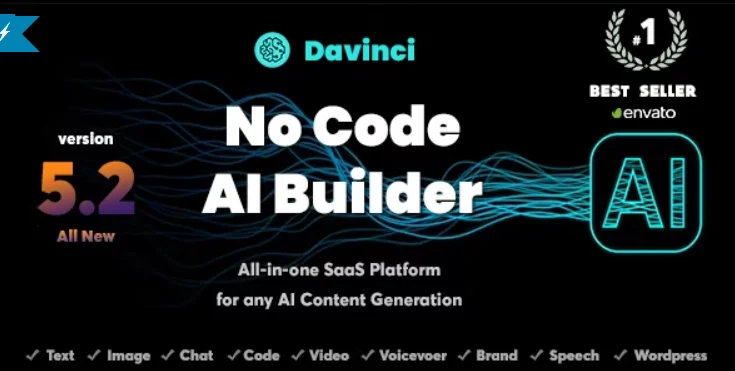 OpenAI Davinci - AI Writing Assistant and Content Creator as SaaS